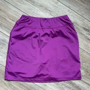 Coolibar Corta Purple Tennis Skort X-Small